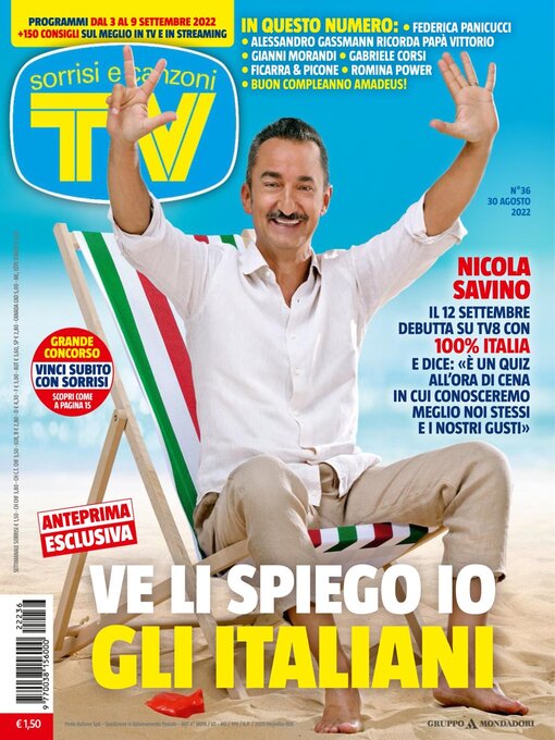 Title details for TV Sorrisi e Canzoni by Mondadori Media S.p.A., S.L.L. - Available